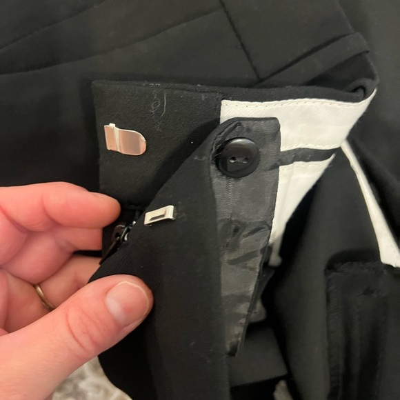 2/$30 Zara - Black High Waisted Trouser Pants - NWT - Picture 6 of 10